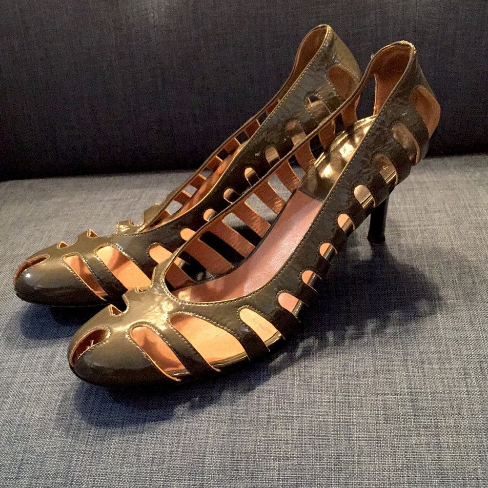 Laurence Dacade Grey 2 inch Pumps